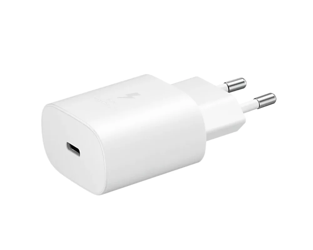Зарядно SAMSUNG Charger 25W Travel Adapter USB Type C without cable White 2