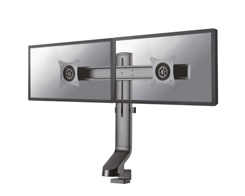 Стойка Neomounts Flat Screen Desk Mount (clamp/grommet) for 2 Monitor Screens 2