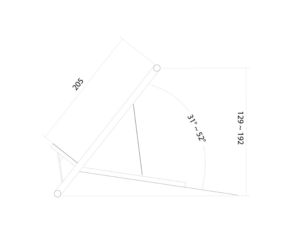 Стойка Neomounts Notebook Desk Stand (ergonomic 5