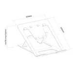 Стойка Neomounts Notebook Desk Stand (ergonomic) 9