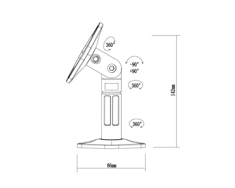 Стойка Neomounts Speaker Wall- & Ceiling Mount (set of 2 pieces) 3