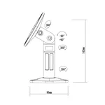 Стойка Neomounts Speaker Wall- & Ceiling Mount (set of 2 pieces) 3