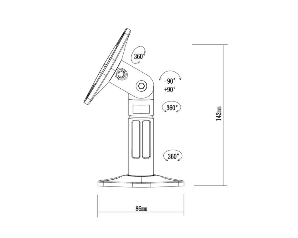 Стойка Neomounts Speaker Wall- & Ceiling Mount (set of 2 pieces) 4
