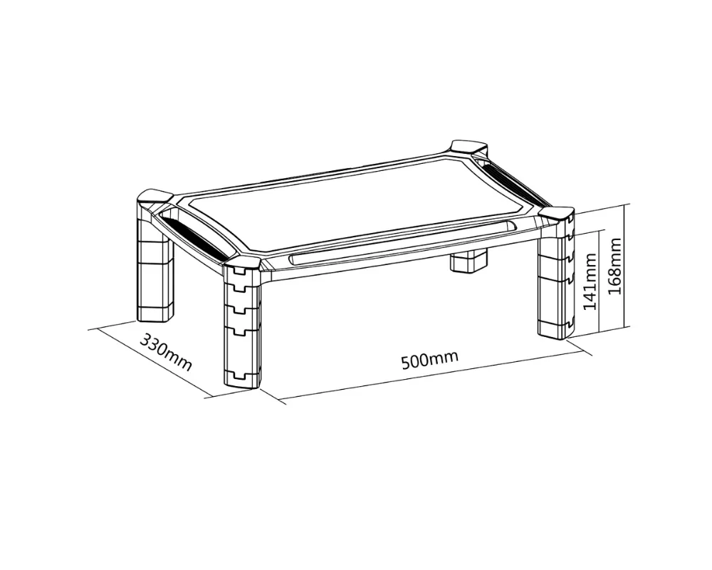 Стойка Neomounts Monitor Riser (height adjustment: 16.8 cm) 5