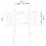 Стойка Neomounts Flat Screen Wall Mount (fixed 3