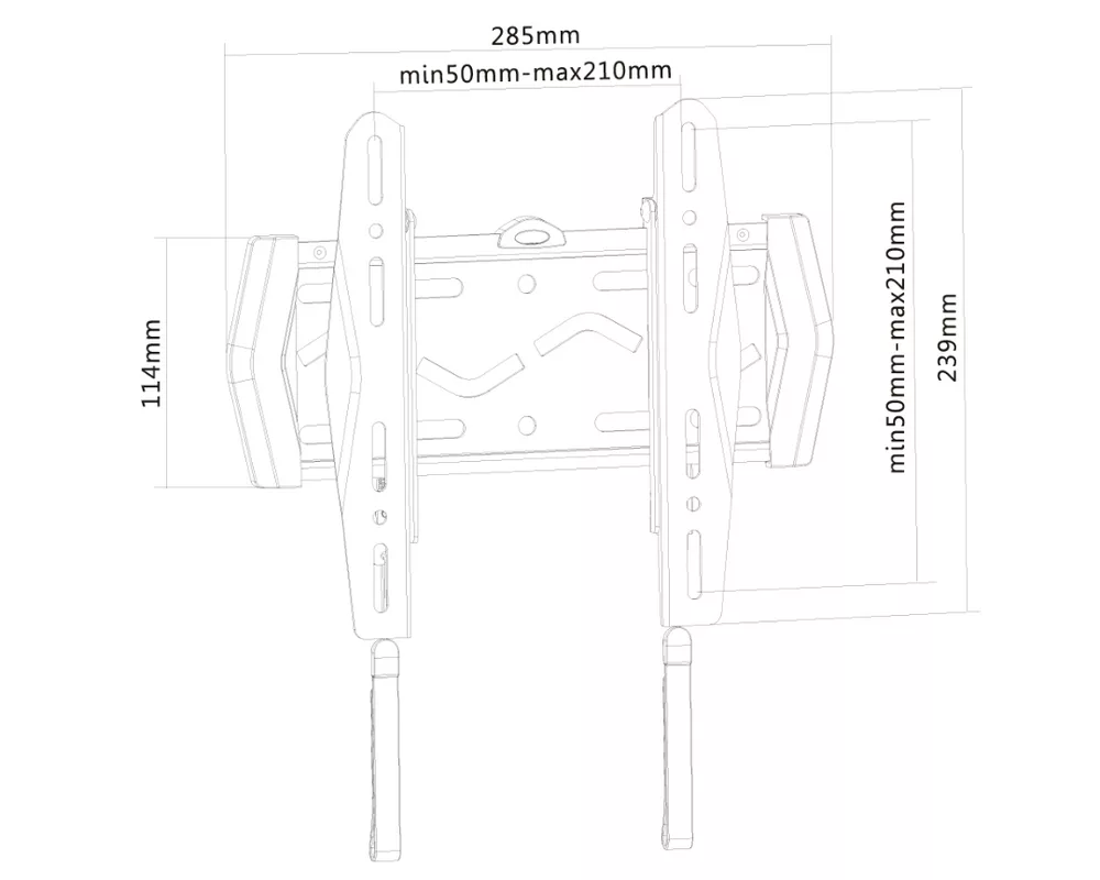 Стойка Neomounts Flat Screen Wall Mount (fixed 3