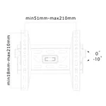 Стойка Neomounts Flat Screen Wall Mount (tiltable) 3