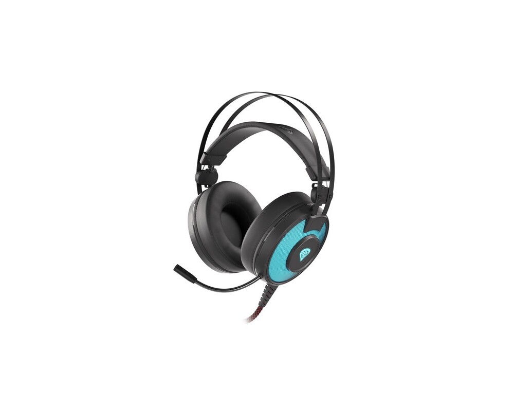 Слушалки Genesis Headset Neon 600 With Microphone RGB Illumination Black 3