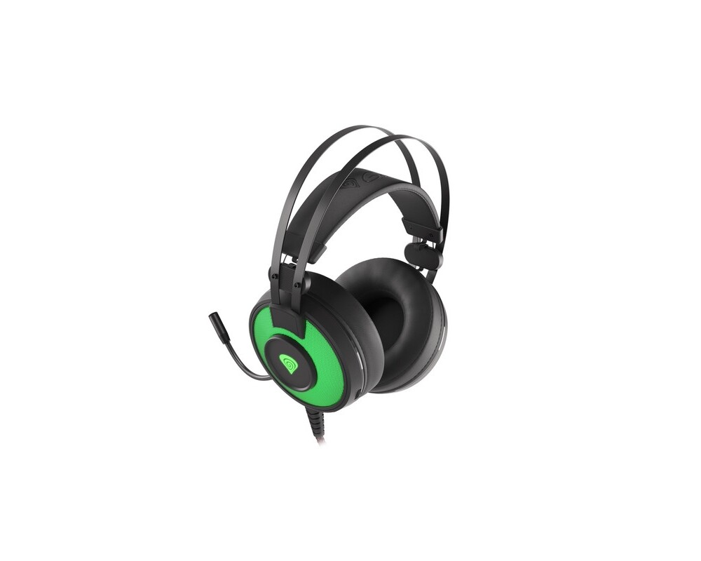 Слушалки Genesis Headset Neon 600 With Microphone RGB Illumination Black 4