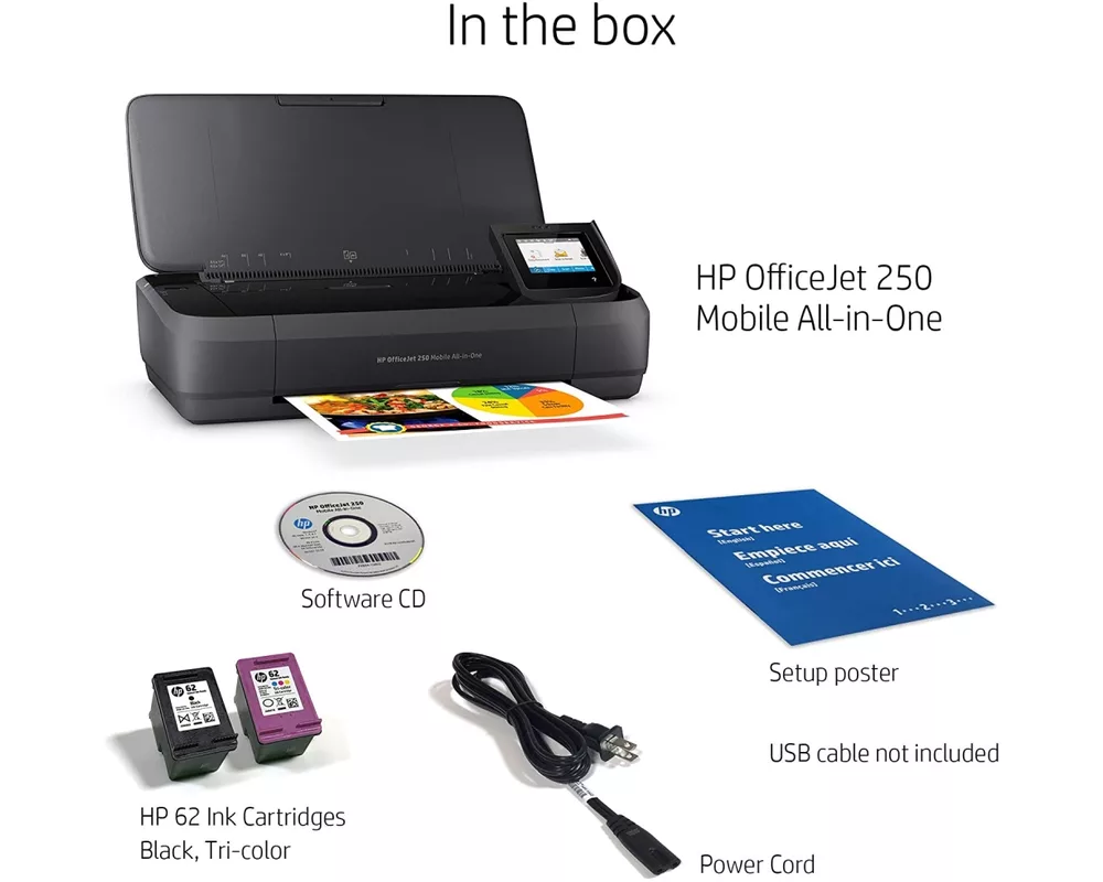 Мултифункционално у-во HP OfficeJet 250 Mobile AiO Printer 7