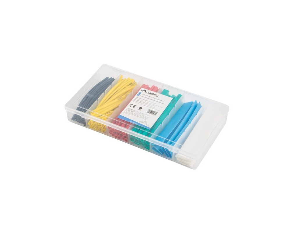 Кабел Lanberg 100pcs heat-shrinkable tubing kit 3
