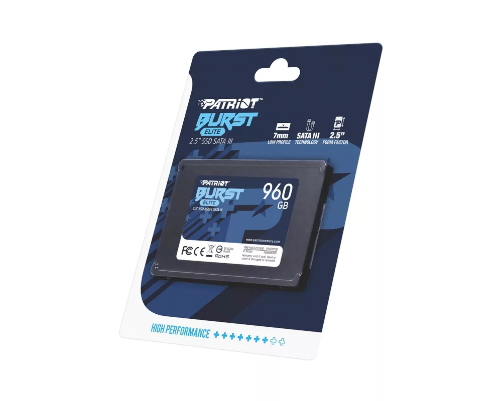 SSD Patriot Burst Elite 960GB SATA3 2.5 6