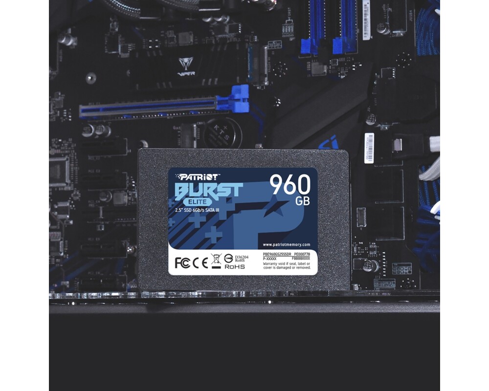 SSD Patriot Burst Elite 960GB SATA3 2.5 4
