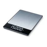 <span>Смарт кантар</span> Beurer KS 34 XL kitchen scale; Stainless steel weighing surface; Magic LED; 15 kg / 1 g <span class='catalog-num-in-name'>70312_BEU</span> - 