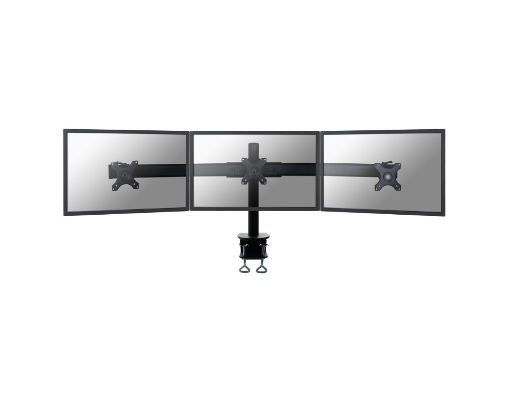 Стойка Neomounts Flat Screen Desk Mount (clamp) for 3 Monitor Screens 2