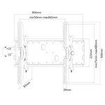 Стойка Neomounts Flat Screen Wall Mount (tiltable) 8