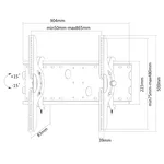 Стойка Neomounts Flat Screen Wall Mount (tiltable) 3