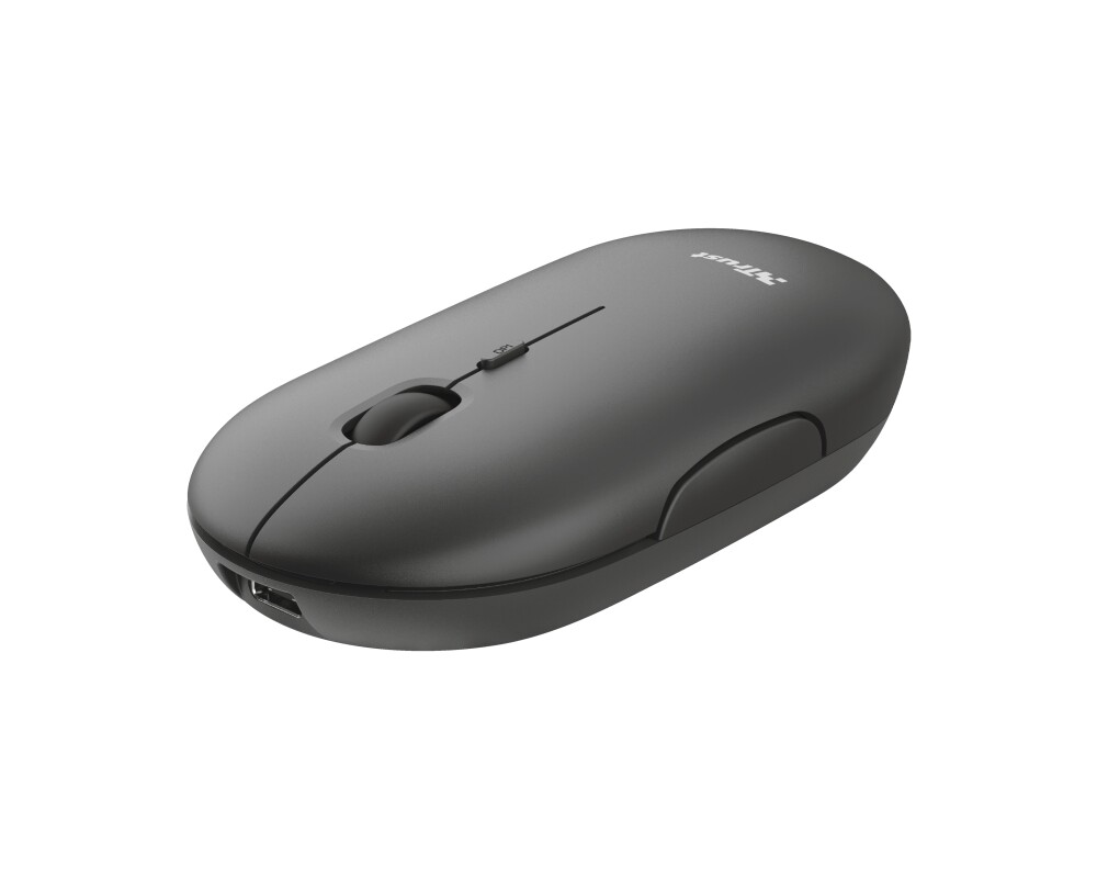 Мишка TRUST Puck Wireless & BT Rechargeable Mouse Black 2