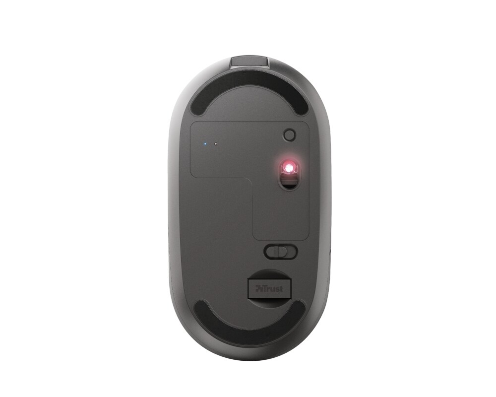 Мишка TRUST Puck Wireless & BT Rechargeable Mouse Black 5