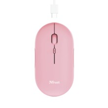  TRUST Puck Wireless & BT Rechargeable Mouse Pink 197788 24125 на топ цена - PIC.bg