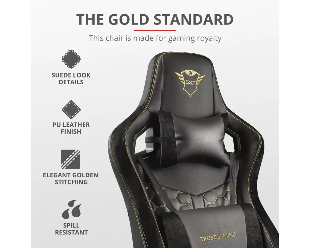 Геймърски стол TRUST GXT 712 Resto Pro Gaming Chair 8