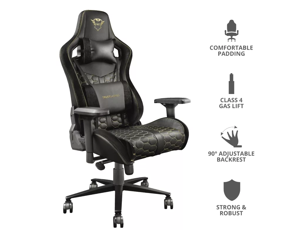 Геймърски стол TRUST GXT 712 Resto Pro Gaming Chair 11