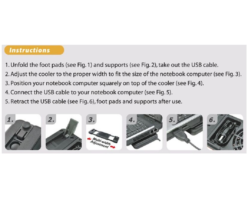 Охлаждаща подложка Neomounts by NewStar Notebook Cooler (cools 15 degrees celcius) 2