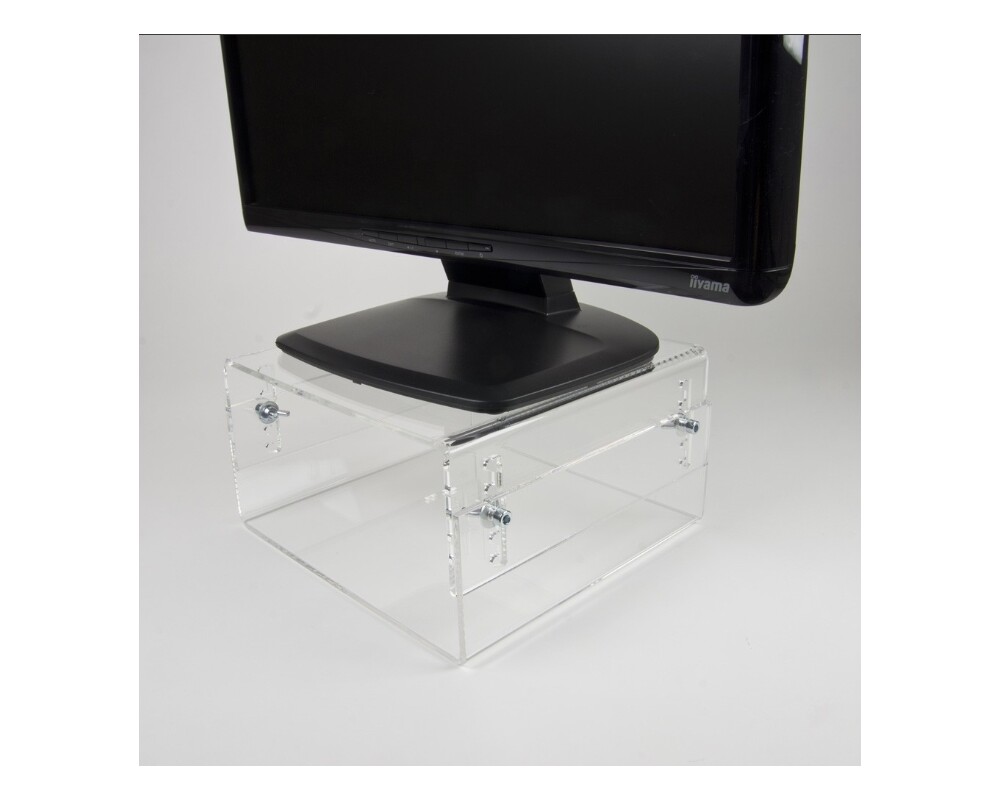 Стойка Neomounts Acrylic Monitor Riser (height adjustment: 7-13 cm) 2