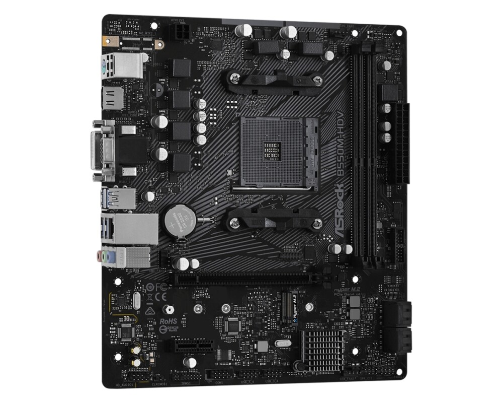 Дънна платка ASROCK B550M-HDV /AM4 10