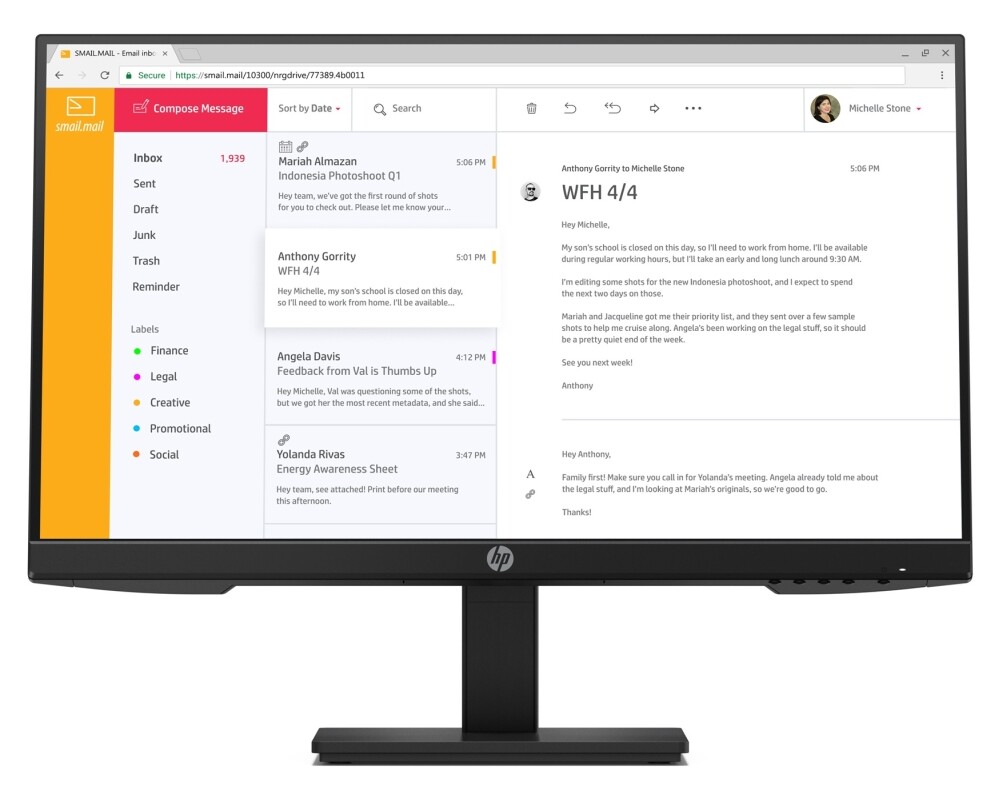 Монитор HP P24h G4 FHD Height Adjust Monitor 23.8inch Anti-Glare IPS Black 16:9 1920 x 1080 60 Hz 5ms 178 3
