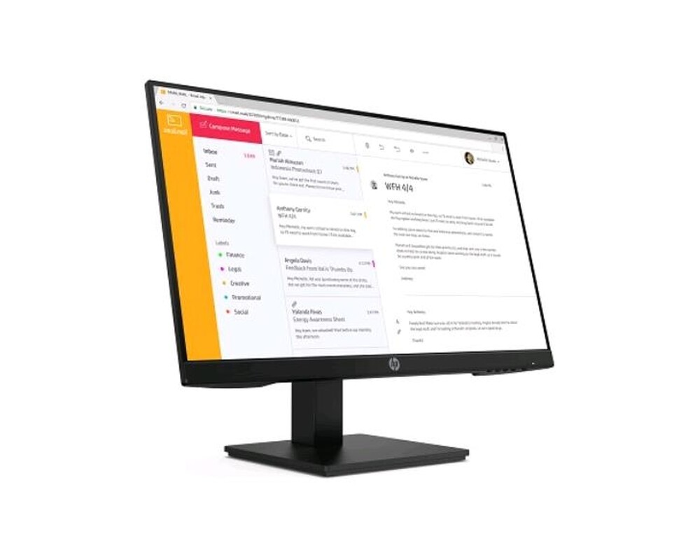Монитор HP P24h G4 FHD Height Adjust Monitor 23.8inch Anti-Glare IPS Black 16:9 1920 x 1080 60 Hz 5ms 178 4
