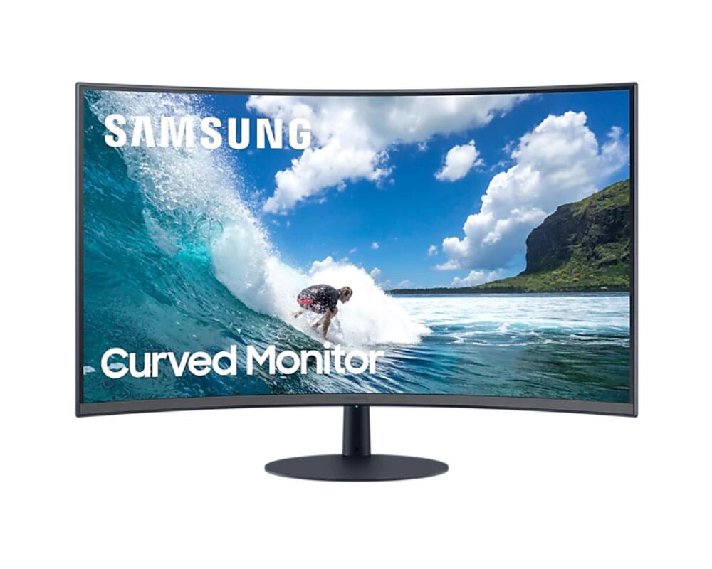 Монитор SAMSUNG LC27T550FDRXEN 27inch Curved FHD 1920x1080 16:9 3000:1 DP HDMI VGA Audio 2