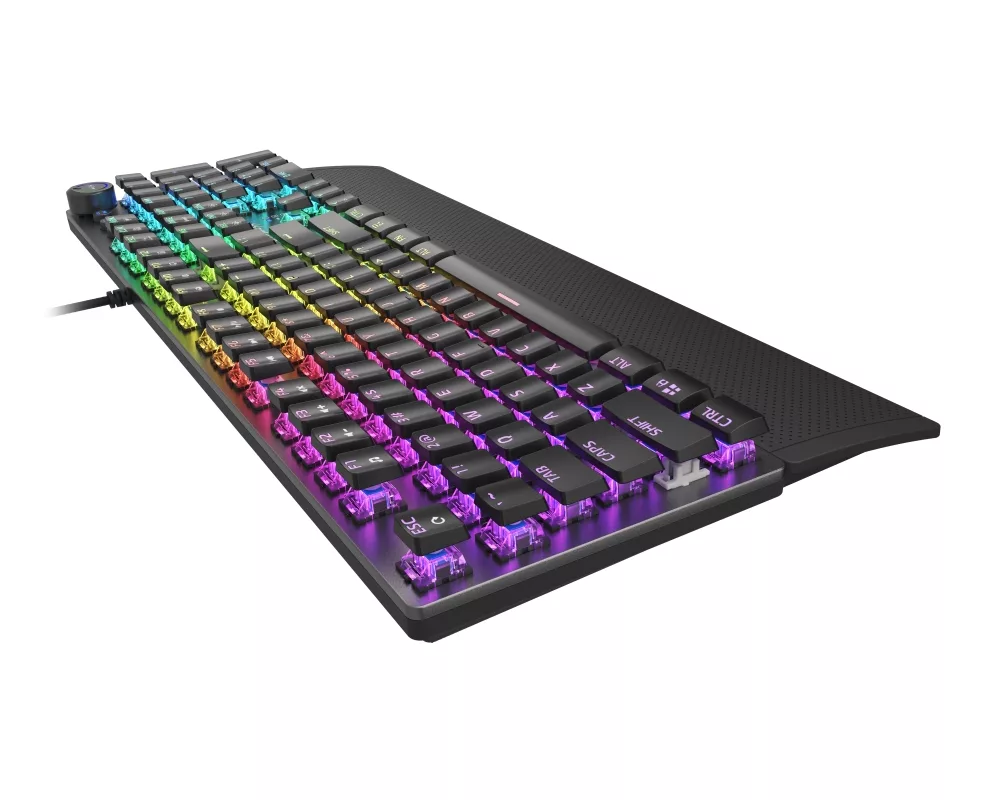 Клавиатура Genesis Mechanical Gaming Keyboard Thor 380 RGB Backlight Blue Switch US Layout Software 7