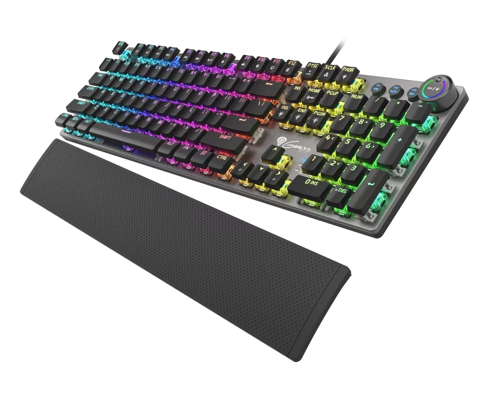 Клавиатура Genesis Mechanical Gaming Keyboard Thor 380 RGB Backlight Blue Switch US Layout Software 5