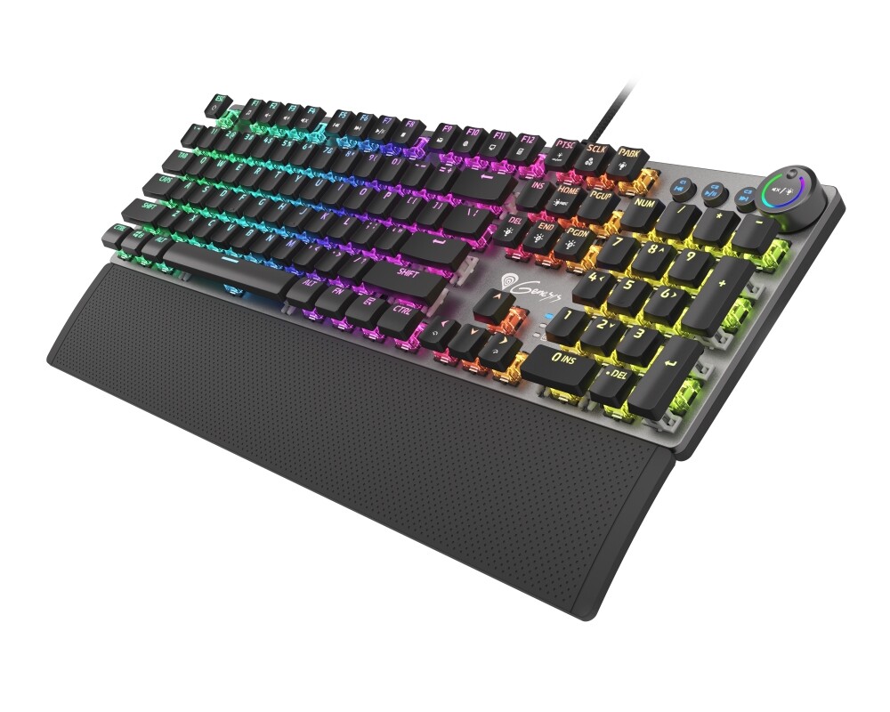 Клавиатура Genesis Mechanical Gaming Keyboard Thor 401 RGB Backlight Brown Switch US Layout Software 4