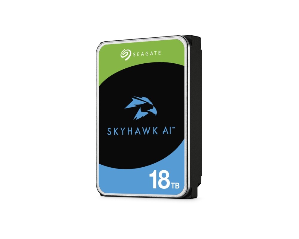 Твърд диск SEAGATE Surveillance AI Skyhawk 18TB HDD SATA 6Gb 3