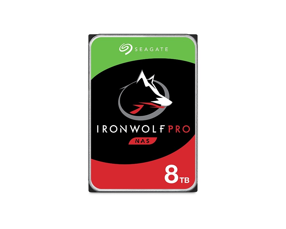 Твърд диск SEAGATE Ironwolf PRO Enterprise NAS HDD 8TB 7200rpm 6Gb 2