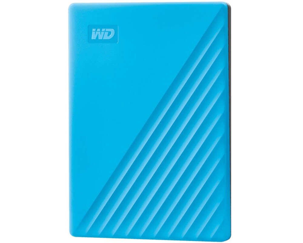 Твърд диск WD My Passport 4TB portable HDD USB3.0 USB2.0 compatible Blue Retail 2