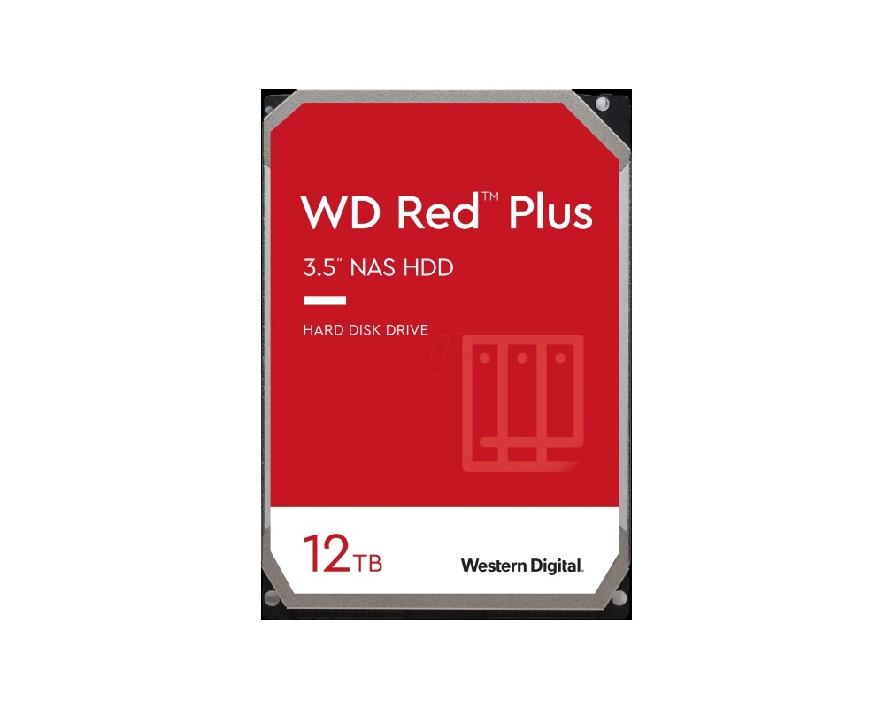 Твърд диск WD Red Plus 12TB SATA 6Gb 4