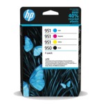 <span>Мастило</span> HP 4LB 950 Black 951 CMY Original Ink Cartridge 4-Pack <span class='catalog-num-in-name'>6ZC65AE</span> - 