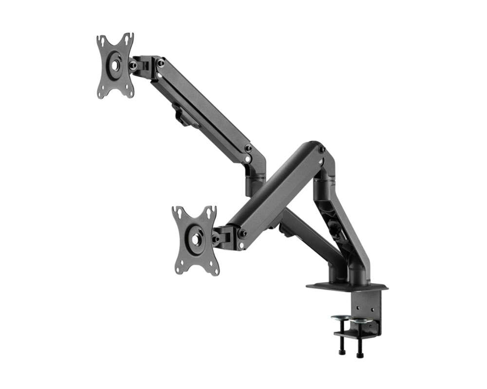 Стойка Neomounts Flat Screen Desk Mount (stand/grommet) for 2 screens 2