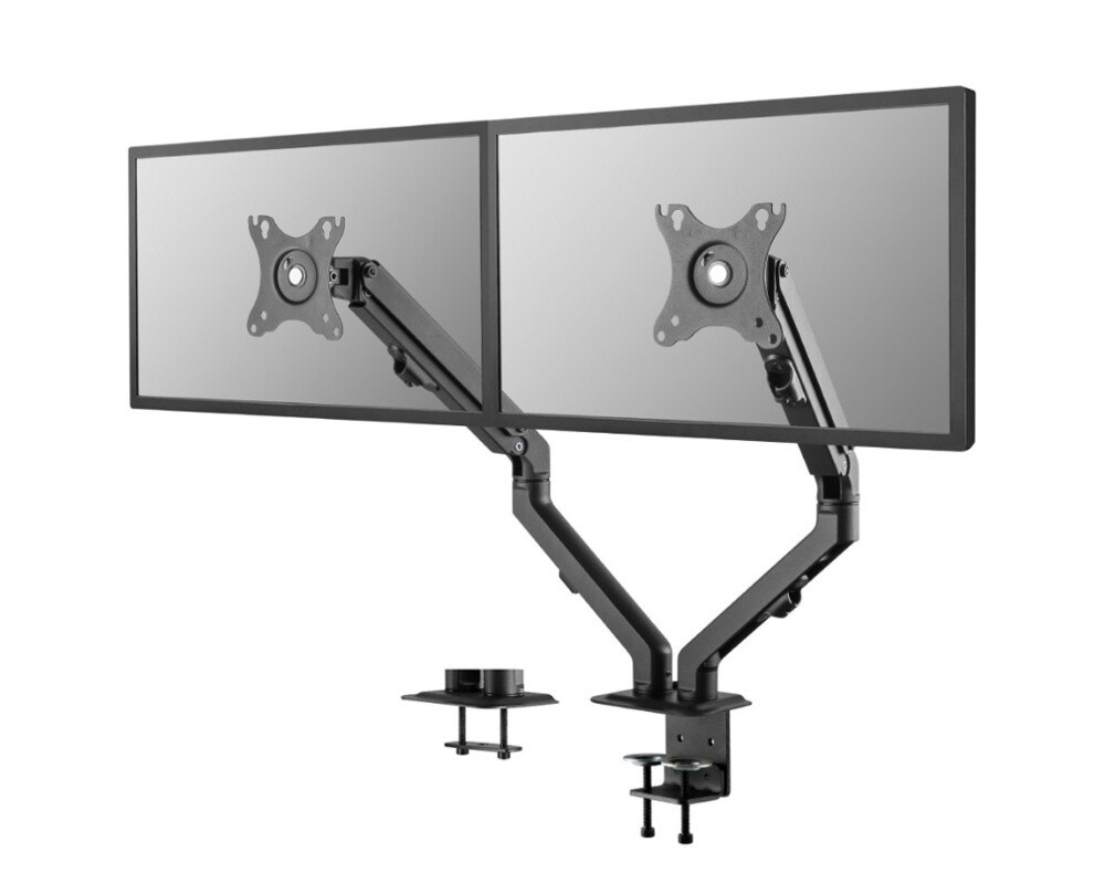 Стойка Neomounts Flat Screen Desk Mount (stand/grommet) for 2 screens 3