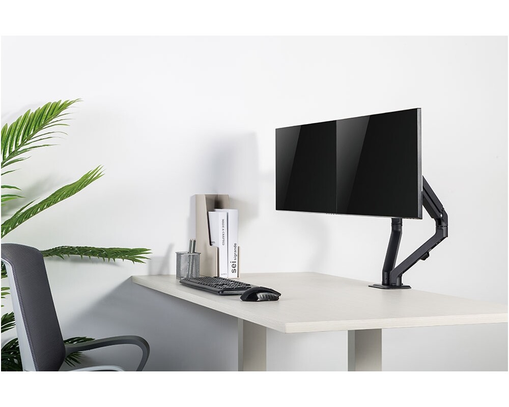 Стойка Neomounts Flat Screen Desk Mount (stand/grommet) for 2 screens 11