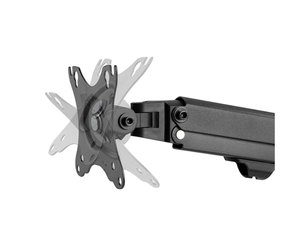 Стойка Neomounts Flat Screen Desk Mount (stand/grommet) for 2 screens 8