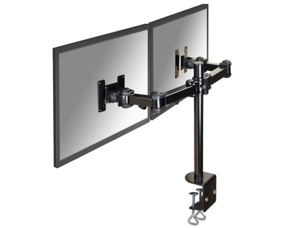 Стойка Neomounts Flat Screen Desk Mount (clamp) for 2 Monitor Screens 2