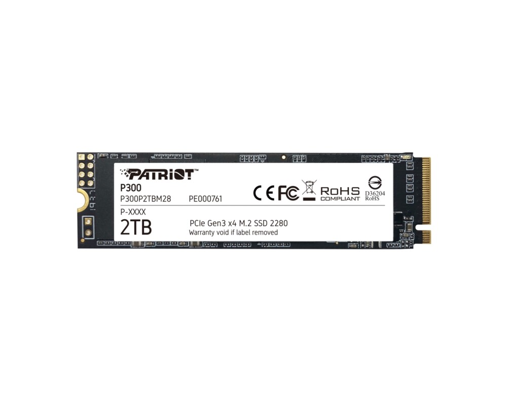 SSD Patriot P300 2TB M.2 2280 PCIE