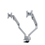 <span>Стойка</span> Neomounts Flat Screen Desk Mount (clamp/grommet) for 2 Monitor Screens <span class='catalog-num-in-name'>FPMA-D750DSILVER</span> - 