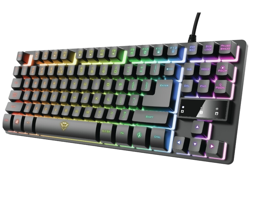 Клавиатура TRUST GXT 833 Thado TKL Gaming Keyboard 2