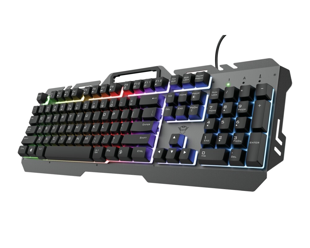 Клавиатура TRUST GXT 853 Esca Metal Gaming Keyboard US 3