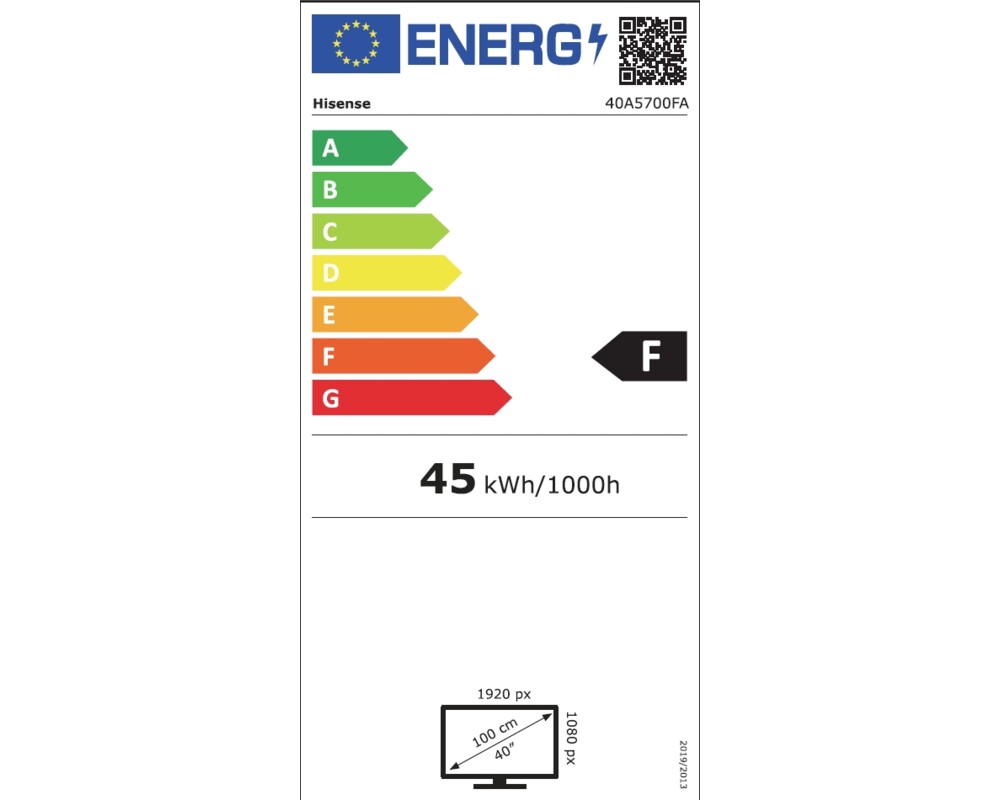 Телевизор Hisense 40" A5700F 5
